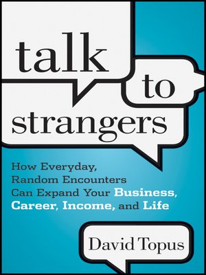 Talk to Strangers - ebook